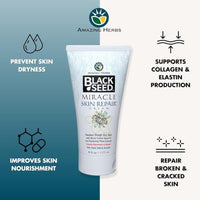 Thumbnail for Image 3 of Amazing Herbs Black Seed Miracle Skin Repair Cream 6 Fl Oz