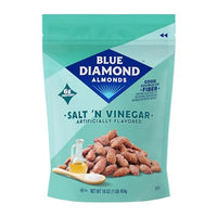 Thumbnail for Image 1 of Default Title for the product Blue Diamond Almonds Salt N' Vinegar Flavored Snack Nuts, 16 Oz Resealable Bag
