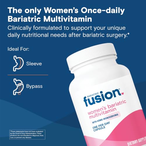 Image 5 of Bariatric Fusion Bariatric Multivitamin with Iron for Women, 90 Count