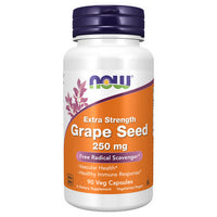 Thumbnail for Now Foods Grape Seed 250 mg 90 Vcaps