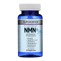 Thumbnail for 1Lifescience NMN+ 500 Platinum Resv & Panax 60 VegCaps