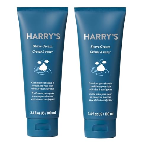 Image 2 of 3.4 Ounce (Pack of 2) for the product Harry's Shaving Cream for Men