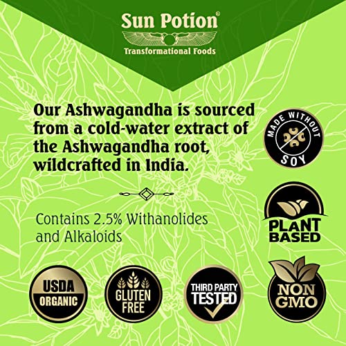 Image 4 of Sun Potion Ashwagandha Root Extract Powder 111g