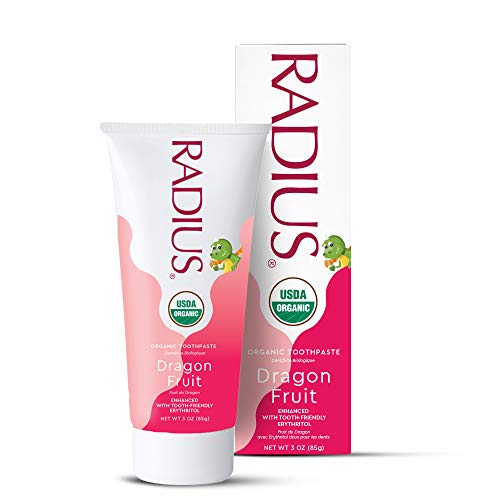 Image 6 of RADIUS USDA Organic Kids Toothpaste 3oz Pack of 6