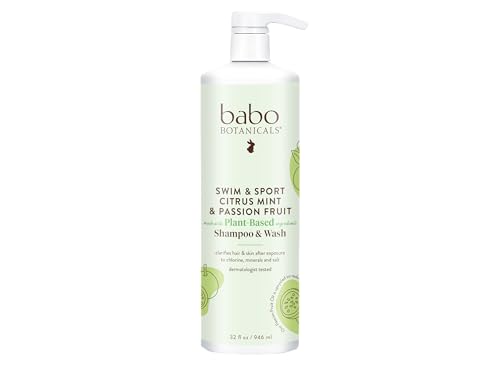 Image 1 of Default Title for the product BABO BOTANICALS Swim & Sport Citrus Mint & Passion Fruit Shampoo & Wash
