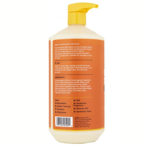 Image 2 of Alaffia EveryDay Shea Body Lotion, Unscented, 32 Oz
