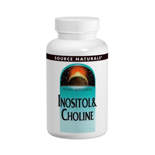 Source Naturals Inositol And Choline 800 Mg 50 Tabs