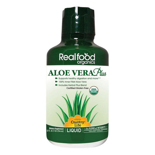 Country Life Realfood Organics Liquid Aloe Vera+ 32 fl oz