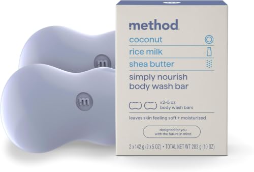 Image 5 of Simply Nourish / 10 Ounce (Pack of 6) for the product Method Bar Soap