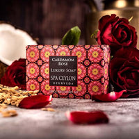 Thumbnail for Image 3 of SPA CEYLON Cardamom Rose Luxury Soap 100g
