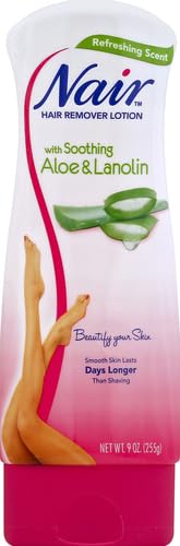 Image 2 of Nair Lotion Aloe Vera with Lanolin 9 oz