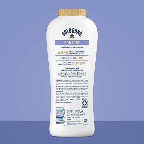Image 7 of Gold Bond Friction Defense Stick and Comfort Body Powder Bundle, 1.75 oz & 10 oz