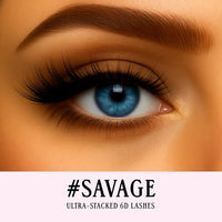 Thumbnail for Image 2 of Gerard Cosmetics #Savage #Lashes, High Volume Dramatic Lashes, Reusable, Perfectly Curled False Lashes, Cruelty Free & Vegan (1 Pair)
