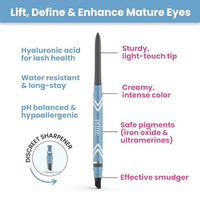 Thumbnail for Image 13 of PRIME PROMETICS PrimeEyes Glide Eyeliner for Mature Women