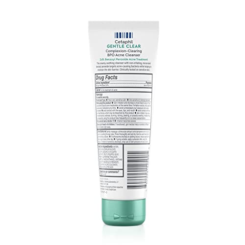 Image 2 of Cetaphil Gentle Clear Complexion-Clearing BPO Acne Cleanser 4.2oz Pack of 12