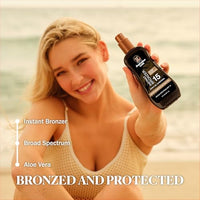 Thumbnail for Image 4 of Australian Gold Spray Gel Sunscreen with Instant Bronzer SPF 15, 8 Ounce Pack of 2