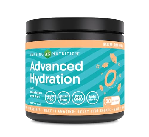 Image 1 of Default Title for the product Amazing Nutrition Advanced Hydration Electrolyte Powder 30 Servings