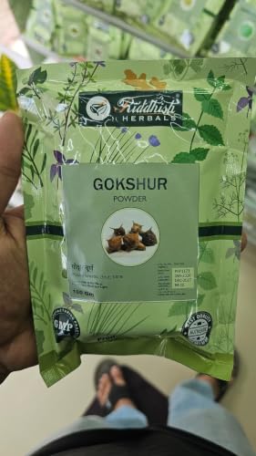 Image 2 of Riddhish HERBALS Gokshur Powder 100 gm Pack of 3
