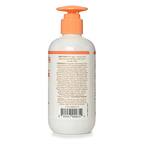 Image 3 of Little Twig Bubble Bath, Baby Bath Essential with Natural Plant Derived Formula, Vegan, Gluten-Free, Paraben-Free, Happy Tangerine Scent, 8.5 fl. oz.