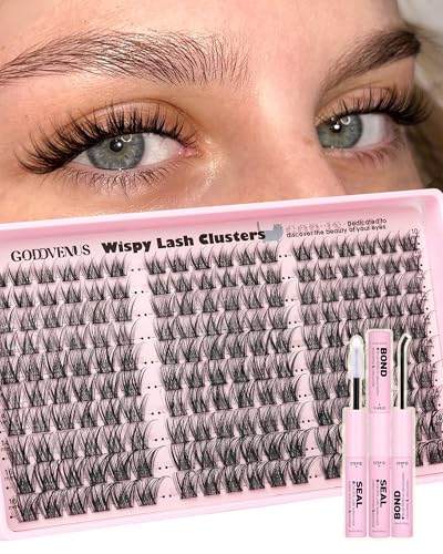 Image 21 of O-Wispy Clusters Kit no tweezers for the product Goddvenus Eyelash Extensions Wispy Natural DIY C Curl Individual Lashes Clusters
