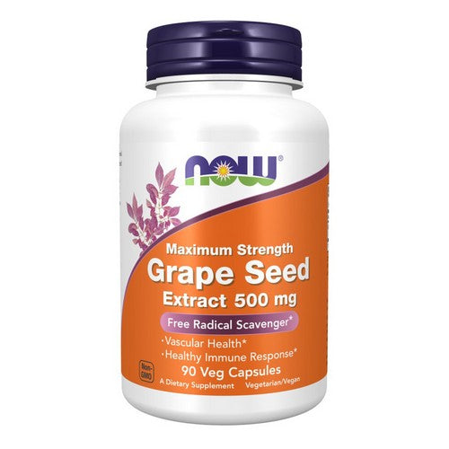 Now Foods Grape Seed Extract 500 mg 90 VegCaps
