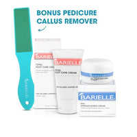Thumbnail for Image 2 of BARIELLE Barielle Royal Duo Bundle - Nail Strengthener 1oz, Foot Care Cream 2.5oz, Pedicure Callus Remover