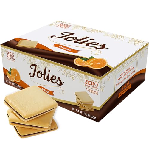 Image 1 of Default Title for the product ChocZero Jolies Sugar Free Dark Chocolate Orange Cookies