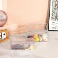 Thumbnail for Image 4 of JessLab Makeup Brush Holder with Lid, Makeup Sponge Storage Case