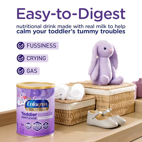Image 5 of Enfagrow PREMIUM Gentlease Toddler Nutritional Drink 29.1 Oz