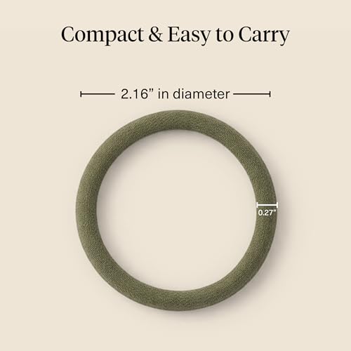 Image 5 of Kitsch Elastic Hair Ties No Damage | Stretchy Hair Bands, 20pcs
