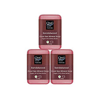Thumbnail for Image 1 of Default Title for the product One With Nature Dead Sea Salt Sandalwood Soap 4oz 3-Pack