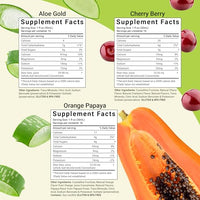 Thumbnail for Image 2 of Aloe Life Whole Leaf Aloe Vera Juice Multi-Flavor Bundle 16 oz Each