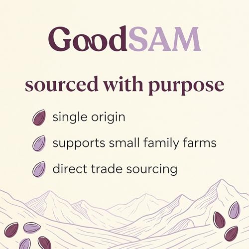 Image 6 of GOODSAM Organic Roasted & Salted Almonds 1.25lbs (2x10z Bags)