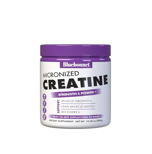 Image 1 of Default Title for the product BlueBonnet Nutrition Micronized Creatine Monohydrate 5 g, 10.58 oz