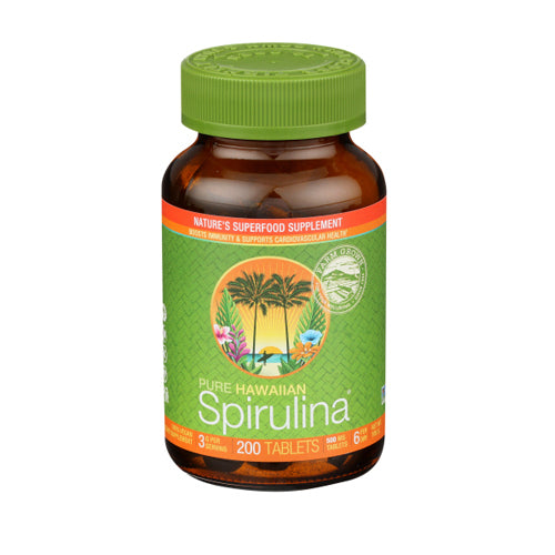 Nutrex Hawaii Hawaiian Spirulina 500 MG 200 Tabs