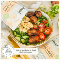 Thumbnail for Image 3 of Poshi Marinated Cauliflower Florets Salt & Pepper 6-Pack 4.4 oz