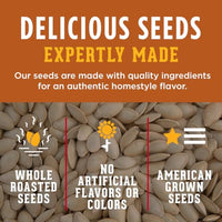 Thumbnail for Image 5 of DAVID All Natural Pumpkin Seeds, 2.25 oz. (Pack of 12)