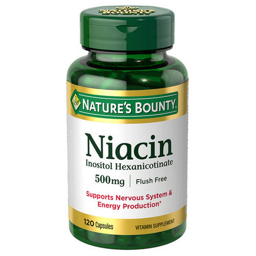Nature's Bounty Nature's Bounty Niacin 500 mg 120 Tabs