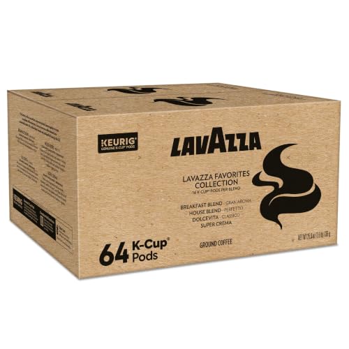 Image 3 of Lavazza Favorites Collection Variety Pack, K-Cup Pods, Light and Medium Roast Coffee, 64 Count
