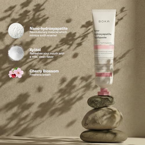 Image 6 of Boka Toothpaste - Nano Hydroxyapatite Toothpaste, Fluoride Free Toothpaste