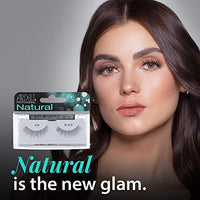 Thumbnail for Image 2 of Ardell Natural 110 Lashes, Wispy False Eyelashes, Black, 4 Pack
