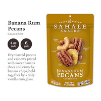 Thumbnail for Image 2 of Sahale Snacks Glazed Mix, Banana Rum Pecans, 24 Ounce