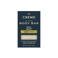Thumbnail for Image 1 of Default Title for the product Cremo Exfoliating Body Bar Soap for Men, Palo Santo Scent, 5 oz