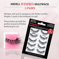 Thumbnail for Image 2 of Ardell False Eyelashes Wispy Lashes, Black, 2 Pack