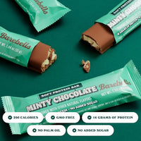 Thumbnail for Image 3 of BAREBELLS Soft Protein Bars Minty Chocolate, 24-Pack