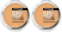 Thumbnail for Image 26 of SUPERSTAY POWDER 332 / 0.21 Ounce (Pack of 2) for the product MAYBELLINE Super Stay Up To 24HR Hybrid Powder-Foundation