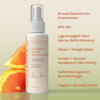 Thumbnail for Image 2 of InstaNatural Vitamin C SPF 30 Setting Spray: Broad Spectrum Sunscreen