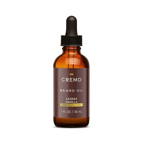 Image 6 of Vanilla / 1 Fl Oz (Pack of 12) for the product Cremo Beard Oil for Men