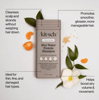 Thumbnail for Image 2 of Kitsch Strengthening Rice Water Shampoo for Hair Growth – 12.3 oz