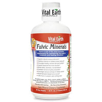 Thumbnail for Image 1 of Unflavored / 32 Fl Oz (Pack of 1) for the product Vital Earth Minerals Fulvic Minerals Liquid, 32 Oz